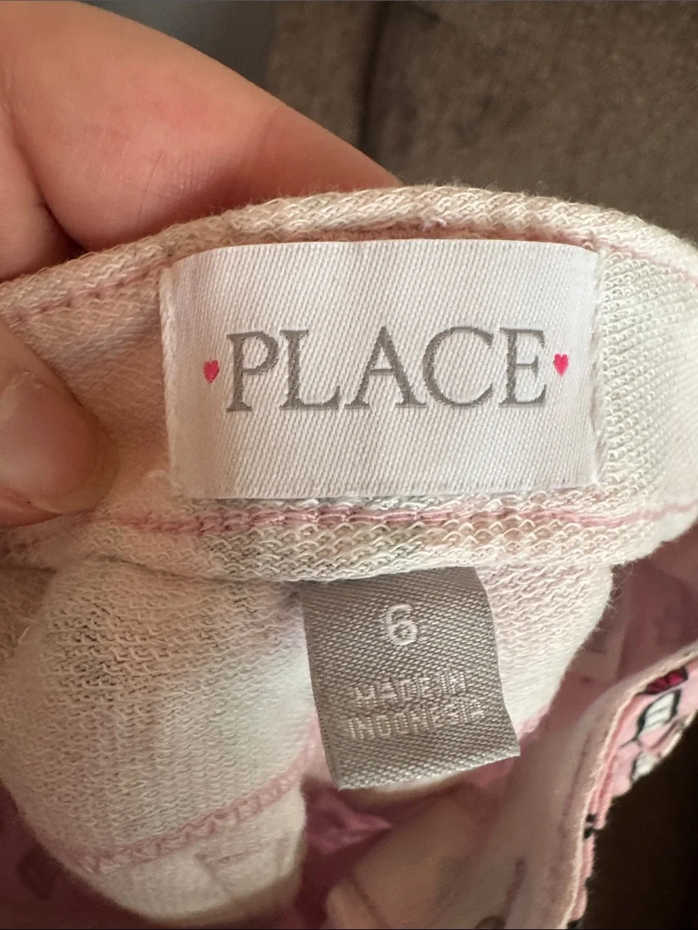The Children's Place Pink Graphic Jeans with Multi-Icon Print